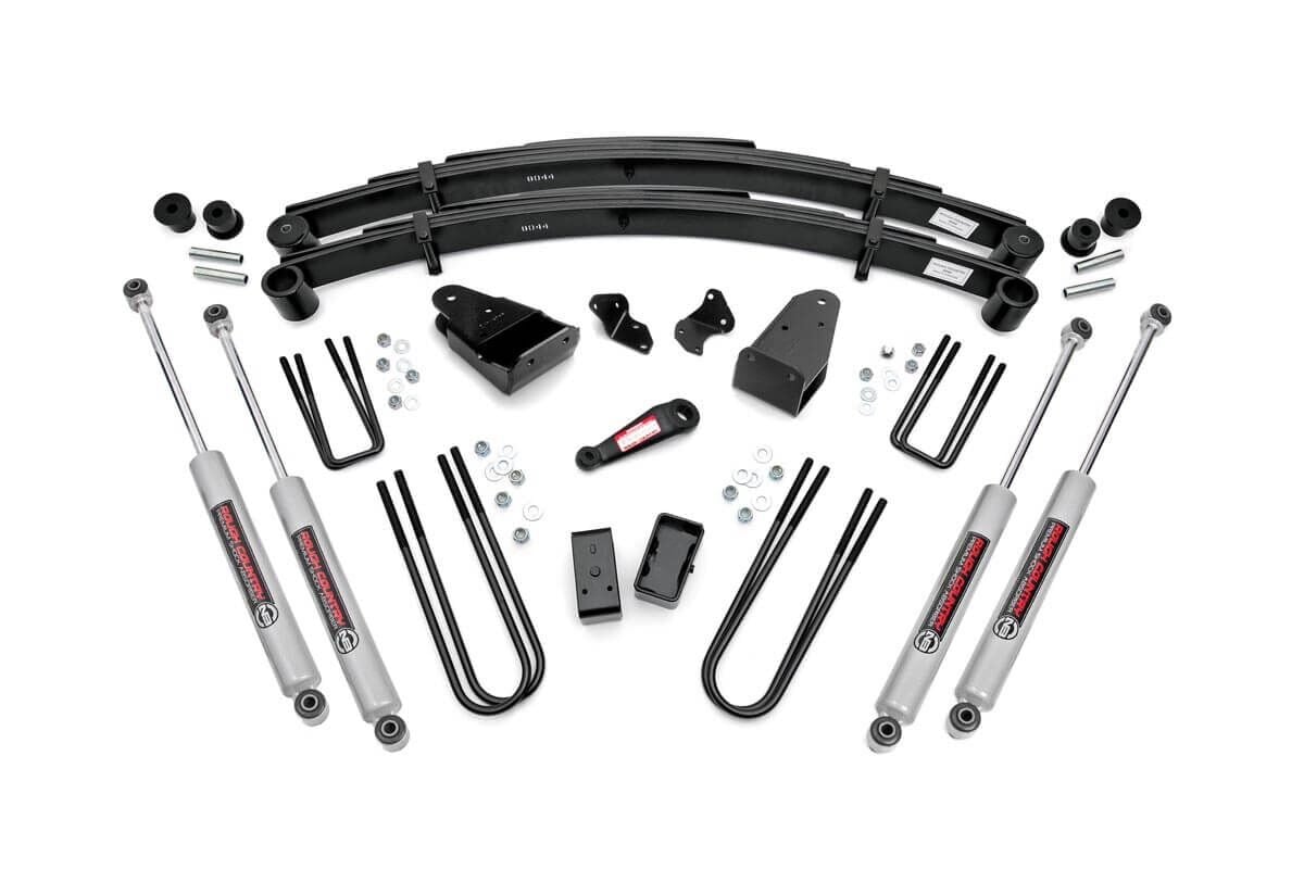 Ford F-250 Suspension Lift Kit - Rough Country - 4 Inch - '87-'97